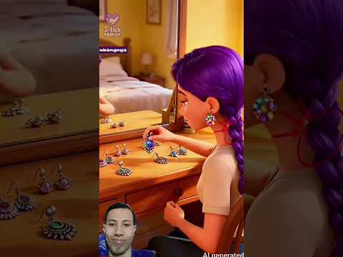 kucing pakai anting jadi lucu #shorts #kucing