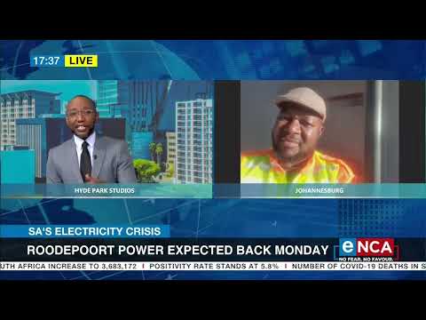 Roodepoort power expected back on Monday