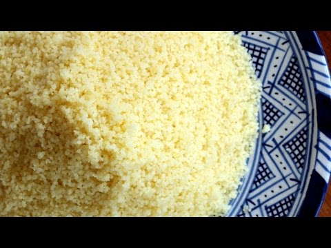 How to Steam Couscous / كيف تبخر الكسكس - CookingWithAlia - Episode 425 - UCB8yzUOYzM30kGjwc97_Fvw