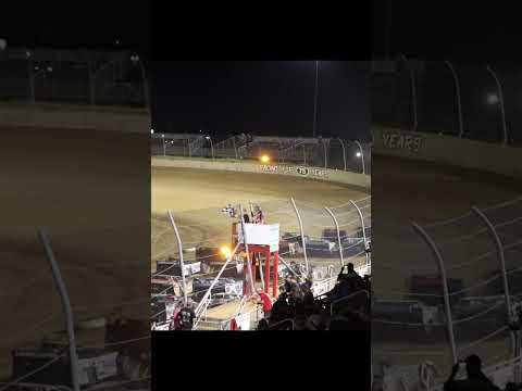American All-Star Series Go 4 Wide #latemodels #lawrenceburgspeedway #dirttrackracing - dirt track racing video image