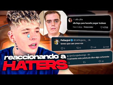 REACCIONANDO a mis HATERS