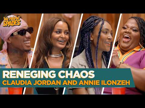 Claudia Jordan & Annie Ilonzeh Talk Love, Hollywood & Wild Spades Moments | We Playin’ Spades
