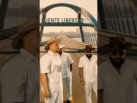 Puente Libertad junto @ChacalOriginal y @YotuelOficial. Vamos a cantarla el 25 de Abril en Miami.
