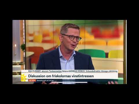 Andreas Mörck Nyhetsmorgon tv4 20240905