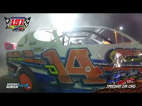 #D14 Dustin Owen's - Hornets - Heat &amp; Feature - 191 Speedway - 11-9-24 - dirt track racing video image