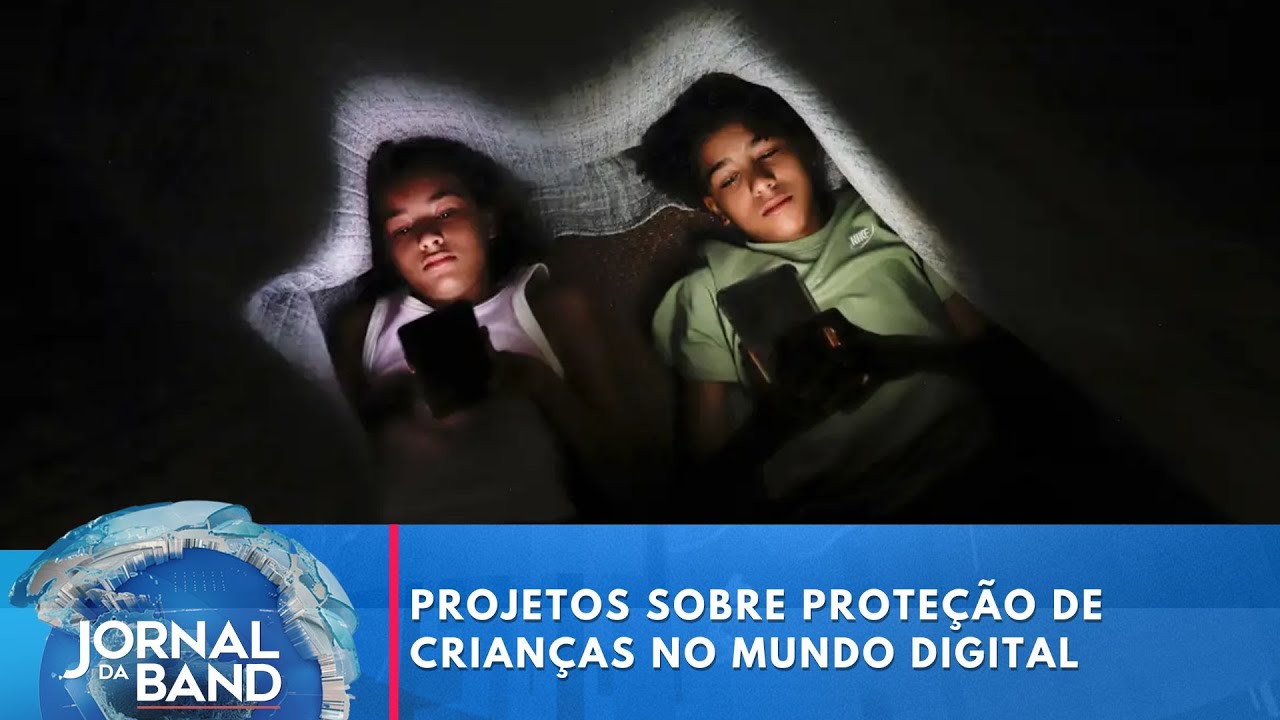 Câmara pode votar projetos sobre proteção de crianças no mundo digital | Jornal da Band