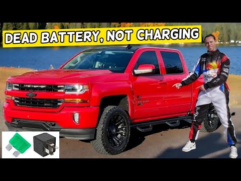 WHY CHEVROLET SILVERADO DEAD BATTERY, ALTERNATOR NOT CHARGING 2014 2015 2016 2017 2018 2019