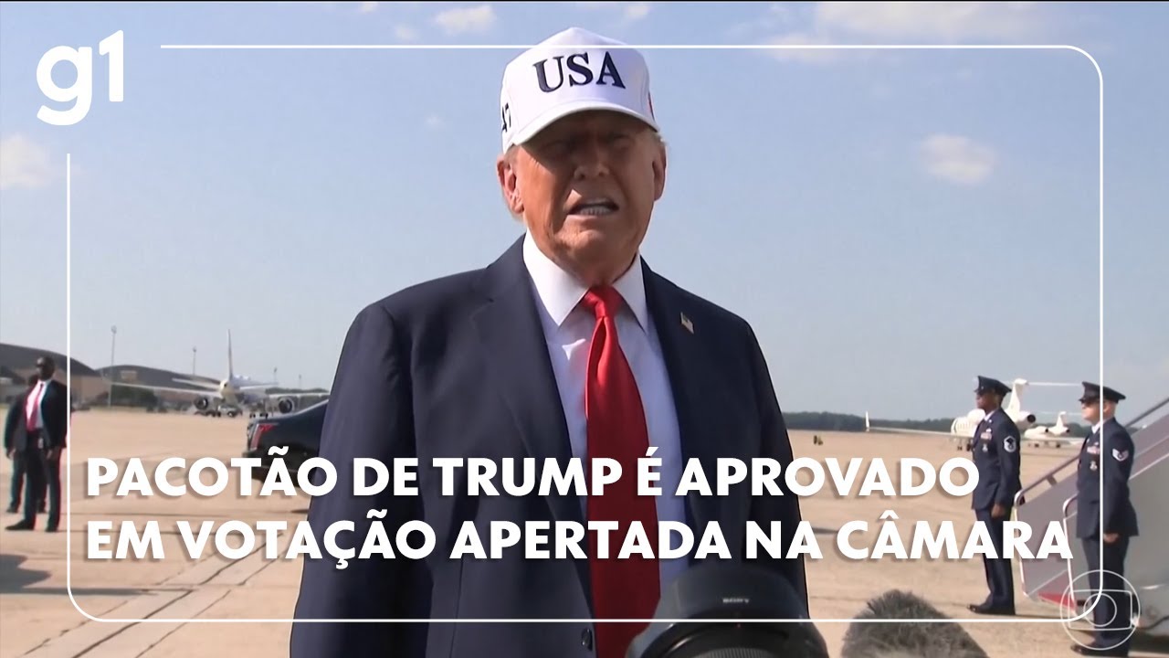 Pacotão de Trump é aprovado em votação apertada na Câmara dos Estados Unidos