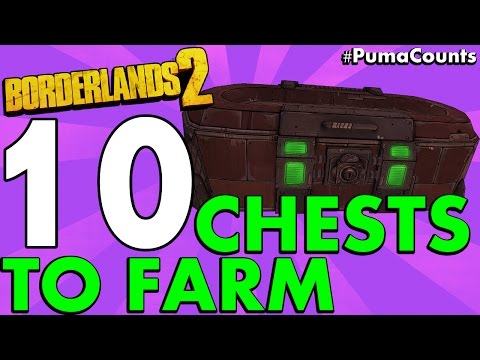 Top 10 Best Loot Chest Farming Locations in Borderlands 2 #PumaCounts - UCbbwieYl0WBCPsXB9uKvVUA