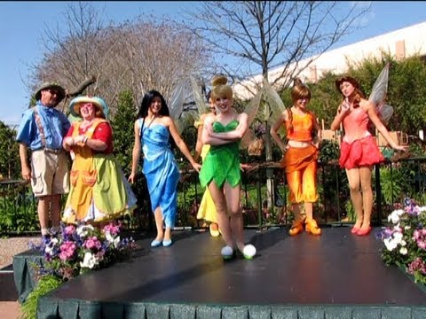 Disney Fairies Epcot Debut at Pixie Hollow - Tinker Bell, Iridessa, Silvermist, Fawn & Rosetta 2009 - UCe-gHr2O_LP7t0YJYHZQZlg