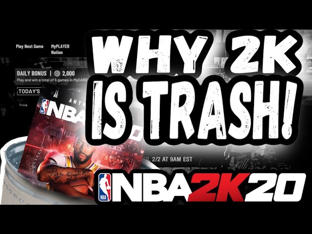 Why NBA 2K20 is Trash?