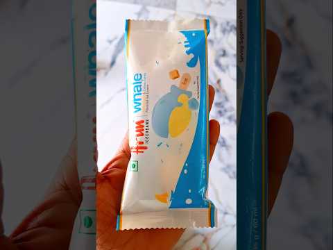 Arun ice cream. whale, butterscotch and cotton candy flavoured ice cream