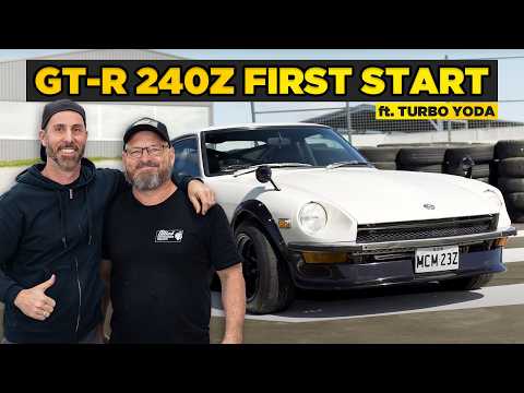 GT-R Engine First Start in 240Z [Featuring Turbo Yoda]