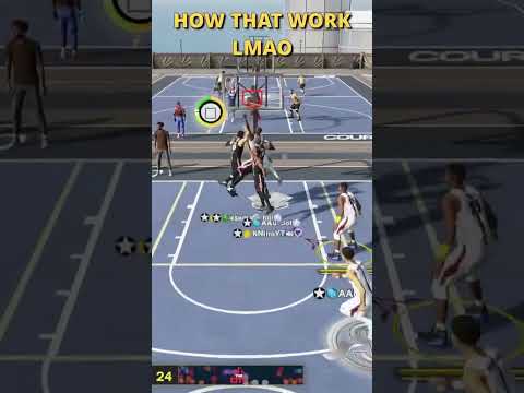 IT WORKED 😭 #basketball #2k #2kcommunity #funnybasketball #2k25 #gaming #funnysports #funny