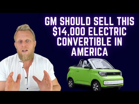 The world's cheapest electric convertible partly made by GM