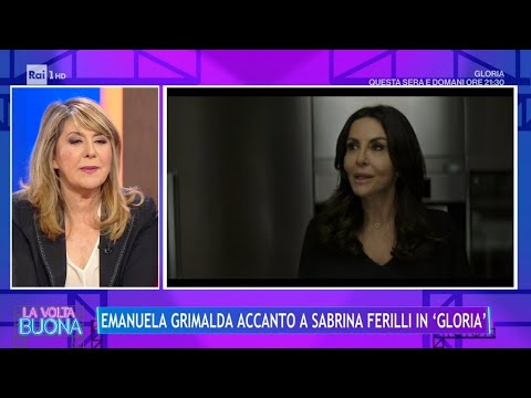 Emanuela Grimalda, da Un medico in famiglia a Gloria - La Volta Buona 26/02/2024