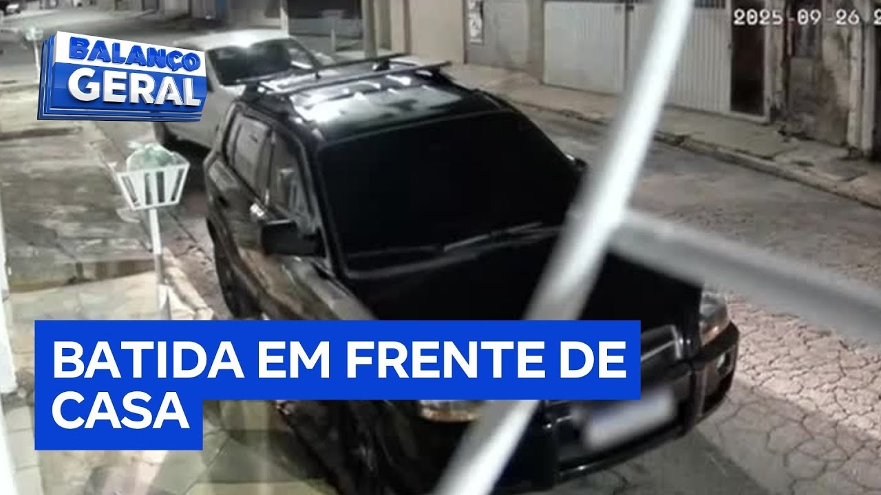 DJ deixa carro na rua para testar equipamentos na garagem e é surpreendido com batida