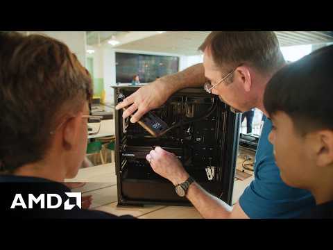National STEM Day: AMD Inspires Students Through Interactive Computer Builds