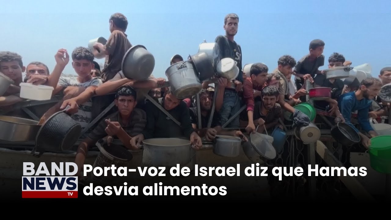 Porta-voz de Israel diz que Hamas desvia alimentos | BandNews TV