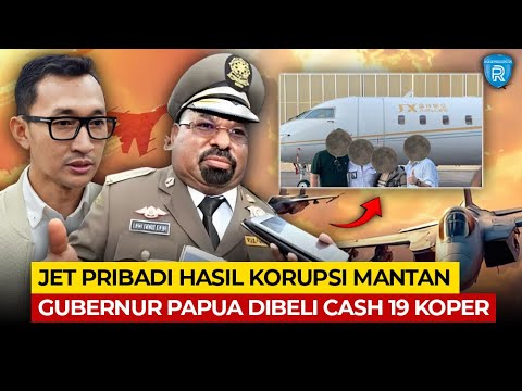 Hasil Pendalaman KPK: Jet Pribadi Hasil Korupsi Mantan Gubernur Papua Dibayar dengan Uang 19 Koper