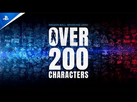 Dragon Ball: Sparking! Zero - Over 200 Characters Trailer | PS5 Games