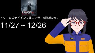 【#暗闇の茶会】ドゥームズデイインフルエンサー対抗戦Vol.2【2日目】