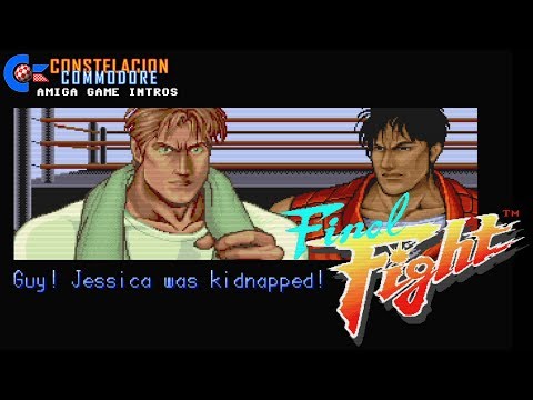 Amiga Game Intro: Final Fight (Creative Materials/U.S.Gold,1991)