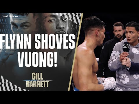 Jordan flynn & cameron vuong clash in the ring ahead of proposed fight