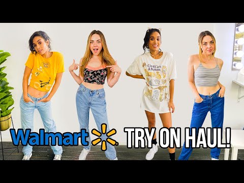 Video: Styling Walmart Outfits- 0 In Store Shopping Challenge!