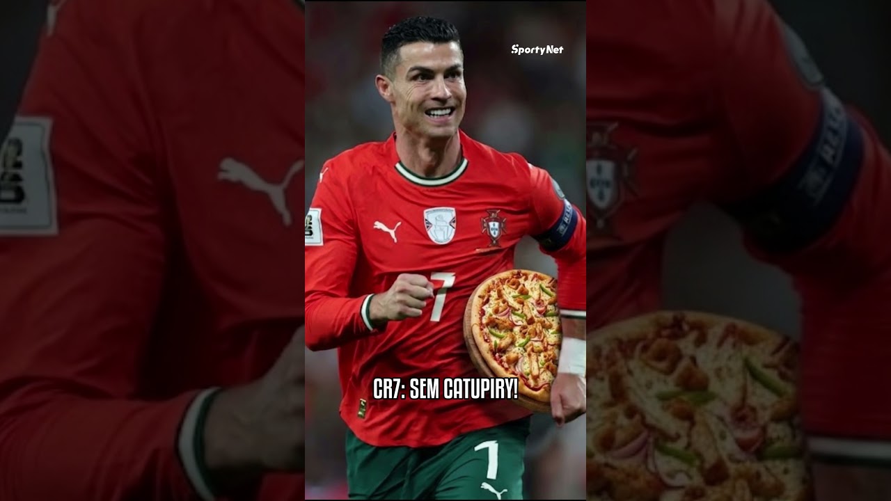 EXCLUSIVO: CRISTIANO RONALDO PEDE PIZZA APÓS SER CONVOCADO PARA A COPA!!