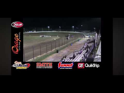 Tulsa Speedway USRA B-Mod 07/19/24 #18 Kyle Wiens - dirt track racing video image