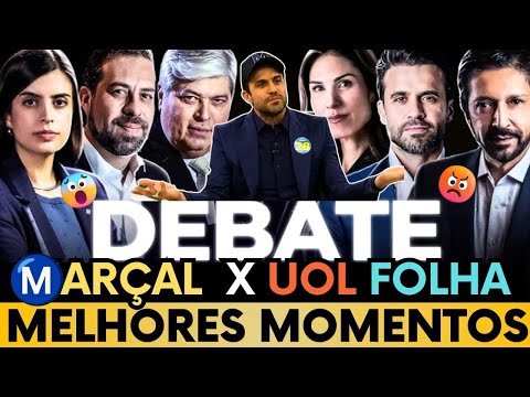 URGENTE: MARÇAL HUMILHANDO NUNES E BOULOS NO DEBATE DA UOL - MELHORES MOMENTOS #pablomarçal #debate