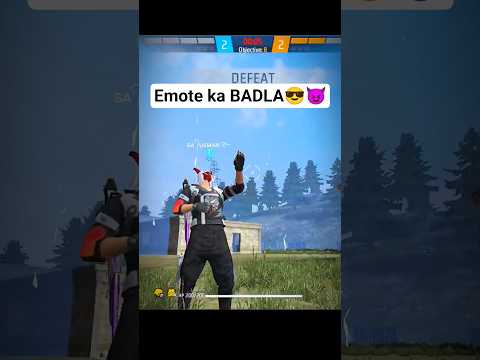 EMOTE KA BADLA 😎😈#shorts #trindinge #shortsfeed #freefire #funny #viralvideo @mayagaming_78