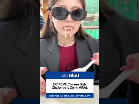 EXTREME Chinese Dish Is Going VIRAL #shorts