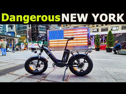 Riding Electric Bikes Inside the MOST DANGEROUS NEIGHBOURHOODS of NEW YORK CITY!