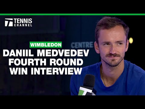 Daniil Medvedev on Collaborating with John McEnroe | 2024 Wimbledon Fourth Round