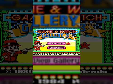 Intro to Game & Watch Gallery 3