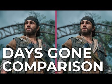 Days Gone – PS4 vs. PS4 Pro Graphics Comparison Frame Rate Test - UCy1-UfHBaFlQHDLNU9lYiyQ