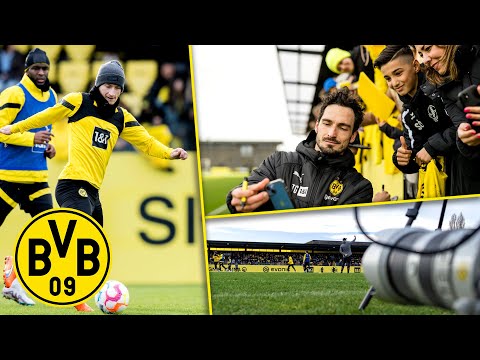 Hummels, Reus & Co. attract many fans to Brackel | Inside Training
