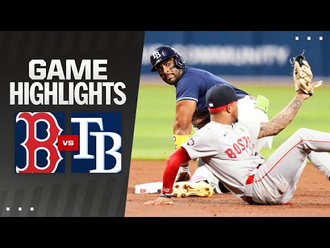 Red Sox vs. Rays Game Highlights (5/20/24) | MLB Highlights video clip