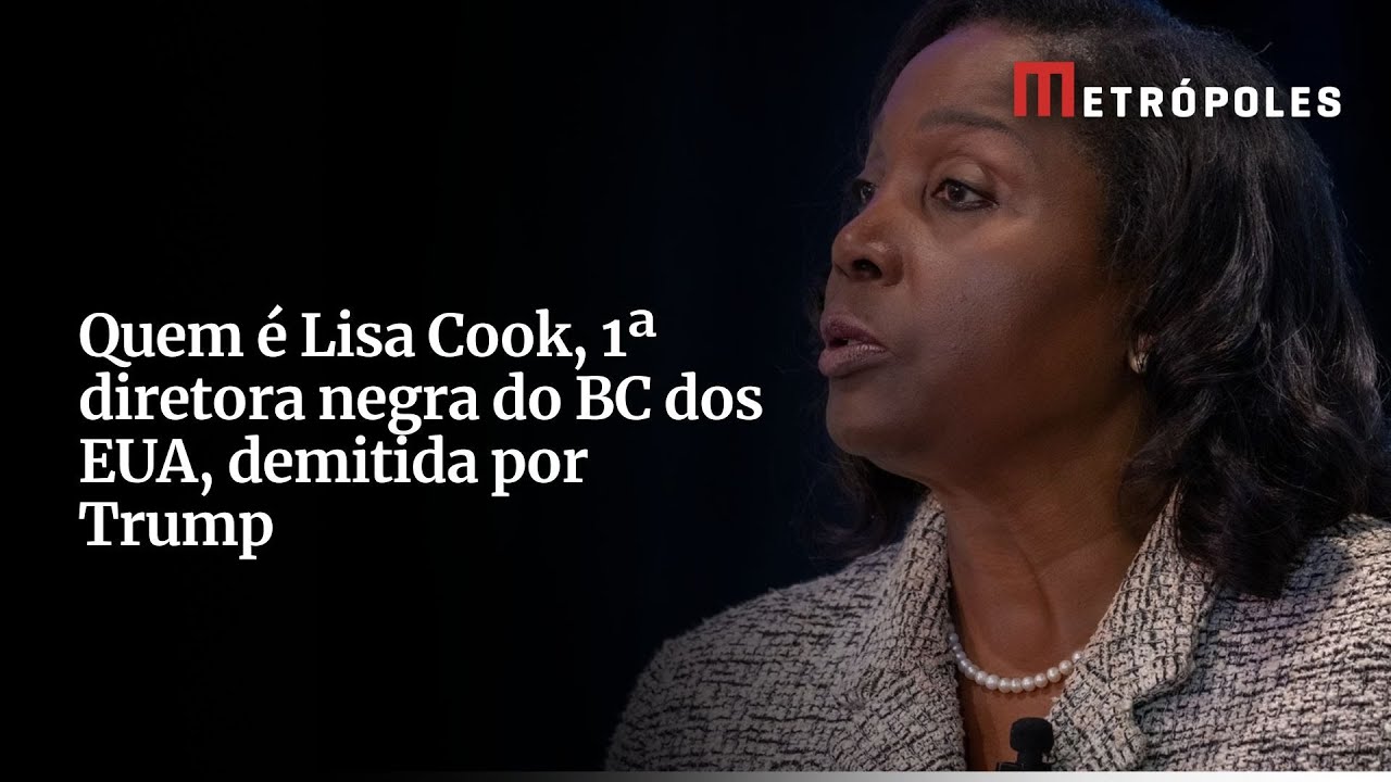 Quem é Lisa Cook 1ª diretora negra do BC dos EUA demitida por Trump