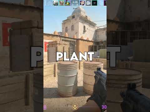 When your teammate doesn't want to plant the bomb #csgo #funny #gaming
