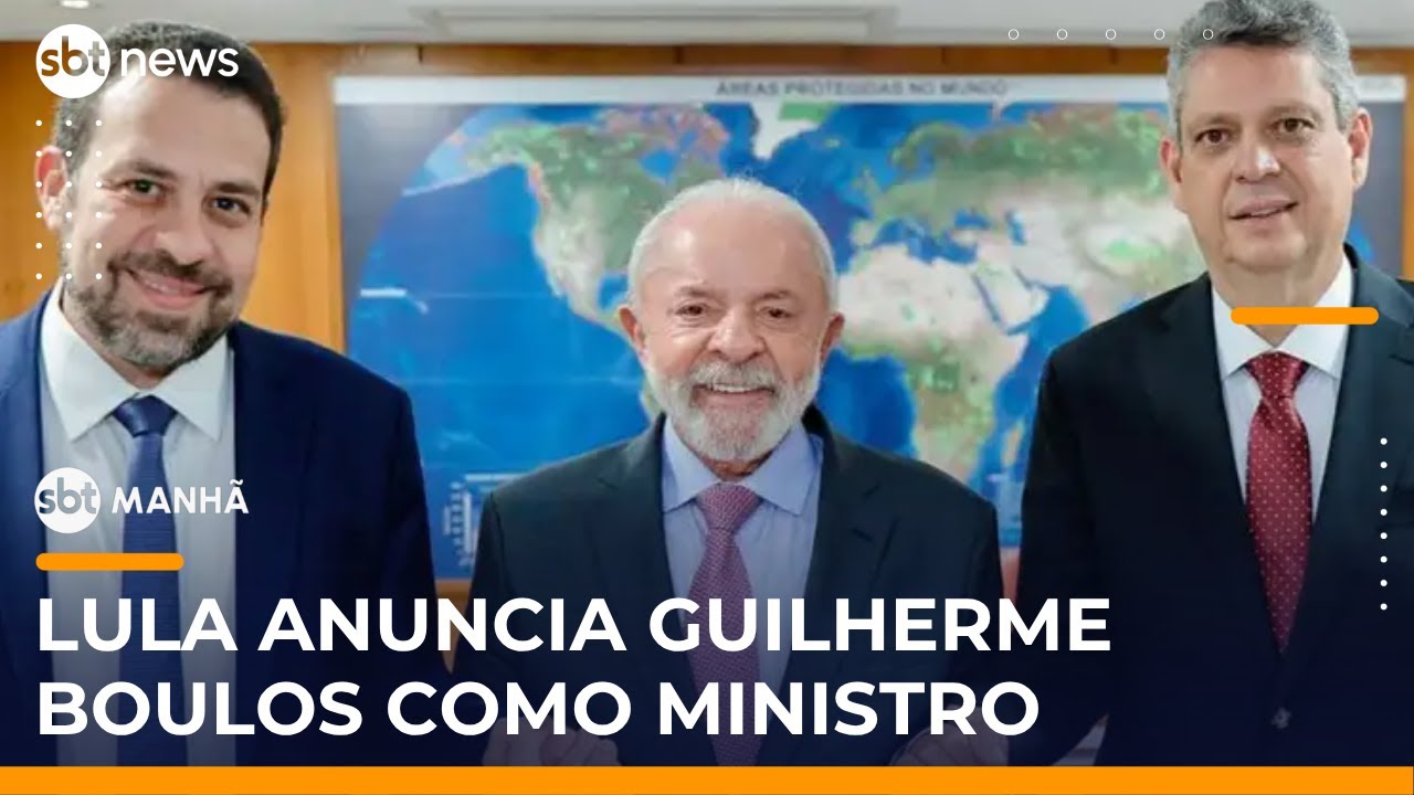 SBT Notícias: Lula anuncia Boulos como ministro da Secretaria-Geral da República