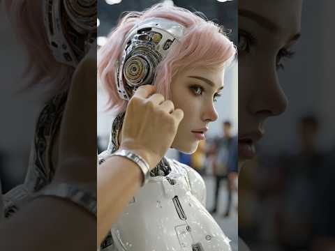 IRC 2025: Guy Tries Out the New Girlfriend Robot with Synthetic Skin #IRC2025 #Robots #Humanoid