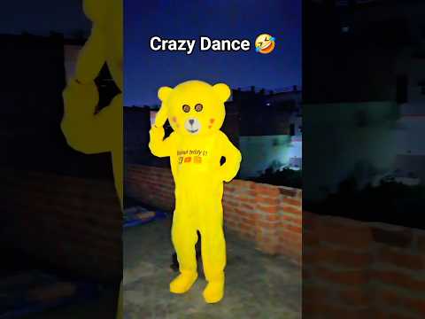 Thumak_Thumak..🤣Crazy Dance #shots #funny #Dance teddy #video #wait for and 🤣