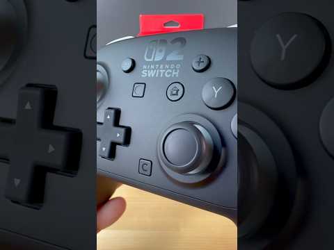 Switch 2 PRO Controller Improvements! HEAR The Difference? #asmr #switch2 #unboxing #shorts
