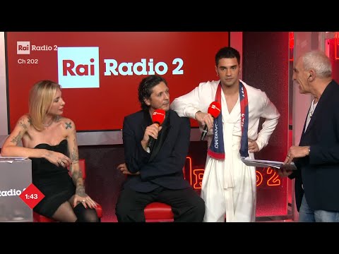 Intervista a Maninni e Ermal Meta (4ª serata) - Radio2 a Sanremo