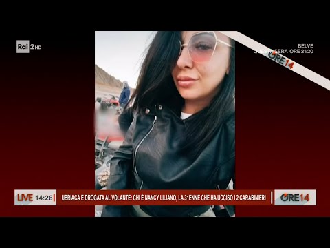 Chi è Nancy Liliano la donna alla guida del Suv che ha ucciso 2 carabinieri - Ore 14 del 09/04/2024