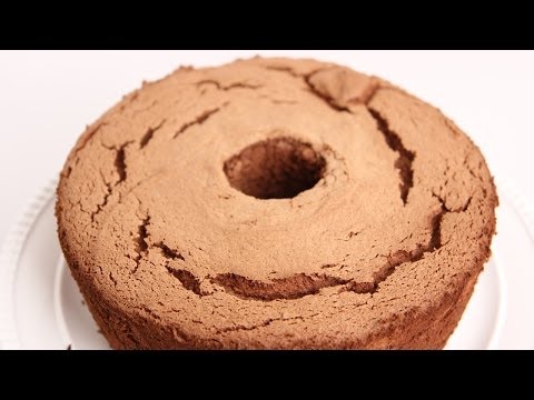 Chocolate Angel Food Cake Recipe - Laura Vitale - Laura in the Kitchen Episode 704 - UCNbngWUqL2eqRw12yAwcICg