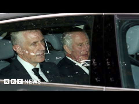 King Charles III leaves Balmoral before address to the nation – BBC News